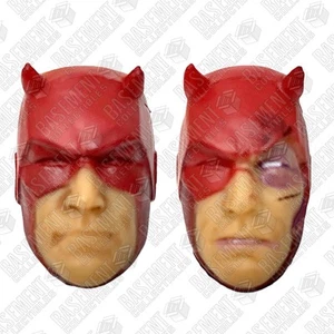 Mezco One:12 Daredevil - Two Masked Head Sculpts Marvel 1:12 Scale Fodder - Picture 1 of 2