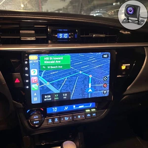 128G Apple CarPlay For Toyota Corolla 2014-2016 Android 13 GPS Car Radio Stereo - Picture 1 of 19