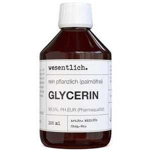 Glycerin 99,5% (100ml) von wesentlich - vegan und frei von Palmöl - Bild 1 von 3