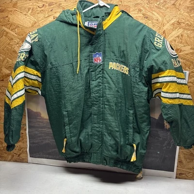 Chaqueta De Colección Años 90 Green Bay Packers Pro Line Starter NFL Retroceso M Verde Foto 1 de 4