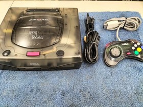 SEGA Saturn HST-3220 Skeleton Clear Console This is COOL Limited Tested NTSC-J