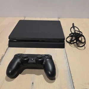 Sony PlayStation 4 Slim 1TB Console 1 Spina di Alimentazione 1 Controller Testata Funzionante - Foto 1 di 14