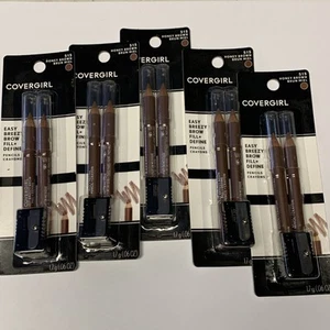 Cover Girl Eyebrow Pencil Honey Brown 515 Easy Breezy Fill And Define Lot Of 5 - Picture 1 of 6