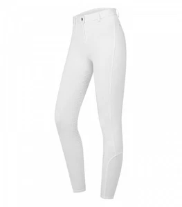 Damen Turnierreithose Reiterhose Silikon Vollbesatz ESSENTIAL ELT weiß 34-48 - Bild 1 von 3