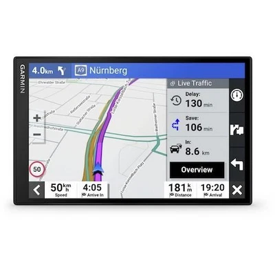Garmin DriveSmart 86 MT-S 8 Inch Sat Nav UK Europe Maps with Traffic - Bild 1 von 4
