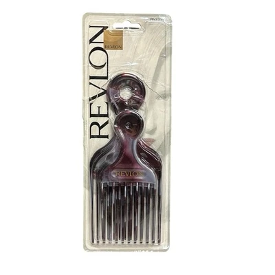 Paquete combinado de 3 elevadores vintage Revlon Hair Pick borgoña plata remolino retro paquete de 2 Foto 1 de 4