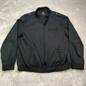 Chaqueta de bombardero Burton para hombre 2XL negra barbijo forro de poliéster cremallera completa snowboard - Imagen 1 de 13