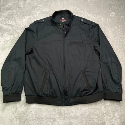 Burton Bomber Jacket Mens 2XL Black Chinstrap Polyester Liner Full Zip Snowboard - Image 1 of 4