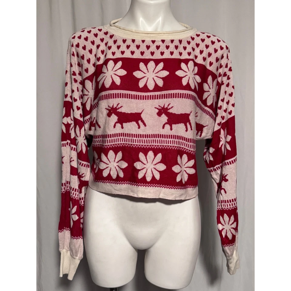 Suéter Ekouaer Nordic Fair Isle - M Foto 1 de 4