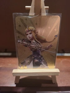 Heavy Plated Gold Zelda Card - Picture 1 of 2
