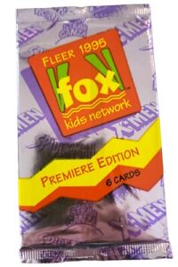 1995 Fleer Fox Kids Network Trading Card Pack Premiere Edition Sealed 