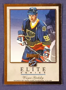 1996-97 Donruss Elite Inserts #2 Wayne Gretzky #d Sharp - Bild 1 von 2