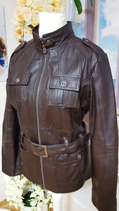 Damen Jacke Lederjacke  CECIL wie NEU Gr. M - Bild 1 von 12