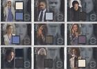 X-Files I Want To Believe Auto Autograph / Costume Pieceworks Card Selection