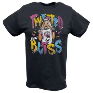 Alexa Bliss Twisted Bliss Hands Up Black T-shirt - Picture 1 of 4
