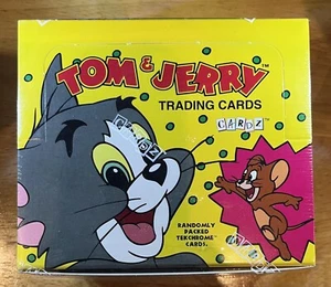 Vintage 1993 Tom & Jerry Sammelkarten Cardz Box werkseitig versiegelte Box 36 Packungen - Bild 1 von 4
