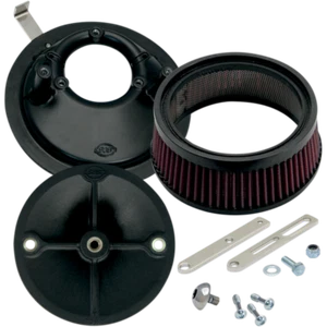 S&S CYCLE UNVIS STEALTH A/CLEANER KIT F/E/G SS CARBS 170-0176 - Picture 1 of 1