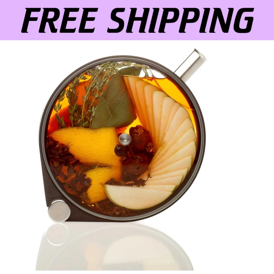 Recipiente infusor de cócteles - Diseño de vidrio transparente de Martin Kastner, apto para lavavajillas Foto 1 de 4