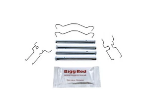 for TOYOTA CELICA 1.8 16V 1999-2005 REAR Brake Pad Fitting Kit (H1683) - Picture 1 of 3