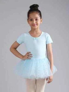Buy 2 Get 1 Free Girls Camisole Mesh Design Ballet Dance Leotard Tutu Dress - Picture 1 of 24