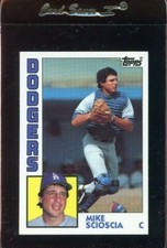 1984 TOPPS TIFFANY #64 MIKE SCIOSCIA LOS ANGELES DODGERS