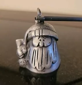 Santa Claus Pewter Candle Snuffer 12" - Picture 1 of 5