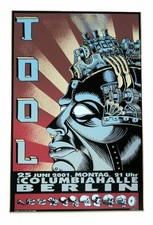 Emek - 2001 - Tool Concert Poster @ Columbiahalle, Berlin,Germany RARE Art PRINT