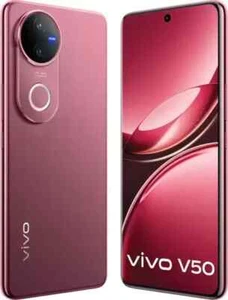 vivo V50 5G Factory Unlocked Dual SIM-Global Version-128GB Storage 8GB RAM-Red - Picture 1 of 8
