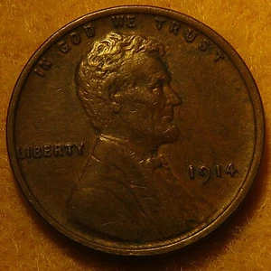 Fast Stempelglanz 1914 Lincoln Wheat Cent - Bild 1 von 6