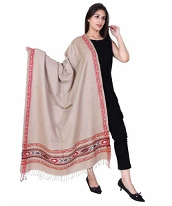 Stola scialle donna Kashmir lana kullu avvolgente morbida e calda K12 - Foto 1 di 3