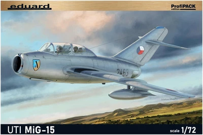 Eduard 7055 UTI MiG-15 Profipack Edition Kit Montaggio 1/72 - Immagine 1 di 3