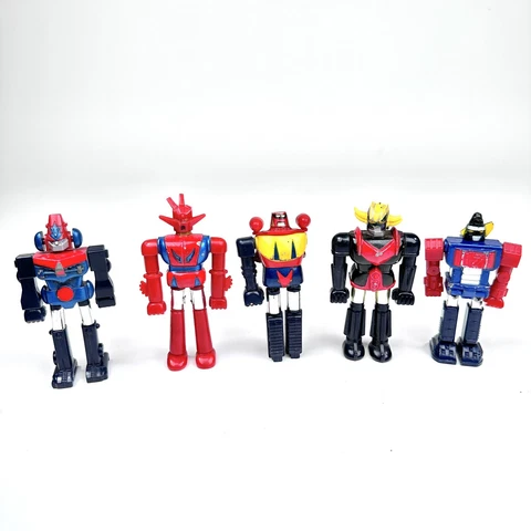 Mattel SHOGUN WARRIORS Die Cast 3.5” Figure Lot of 5 Cover