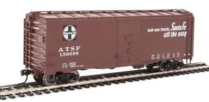 HO SCALE - WALTHERS Mainline 910-1333 ATSF - SANTA FE 40' AAR 1944 Boxcar - Picture 1 of 5