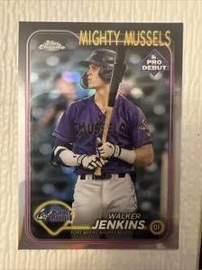 2024 Topps Pro Debut Chrome #PDC-196 Walker Jenkins Twins - Picture 1 of 2