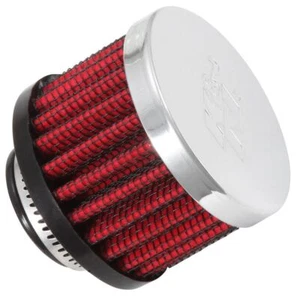 62-1360 K&N Breather 3/4"ID VENT, 2"D, 1.5"H, CLAMP-ON - Picture 1 of 1