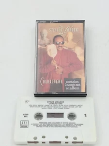Stevie Wonder Characters Vintage 1987 Cassette Tape Motown Records - Picture 1 of 3