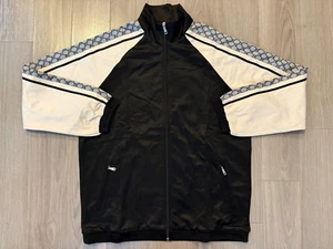 Gucci Oversize Technical Jersey Jacket black ivory sz M - Picture 1 of 2