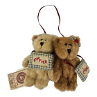 Vintage Boyds Bears Mini Goodfriends Forever Friends Ornament Amie And Pam 3.5"