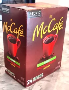 KEURIG MC Cafe DECAF Medium Premium Roast Coffee;24 Recyclable K-Cup Pods;8.3 oz - Picture 1 of 22