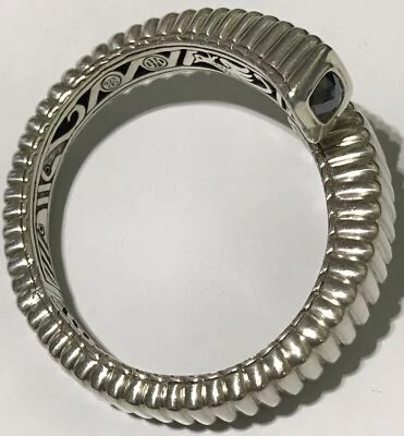 John Hardy Batu Bedeg Slim 925 Sterling  Silver Cuff Bracelet Size 6 3/4 57grams - Image 1 of 4