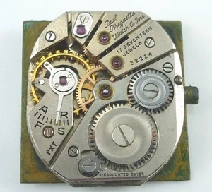 Orologio da polso meccanico vintage Paul Breguette movimento - ricambi/riparazione - Foto 1 di 4