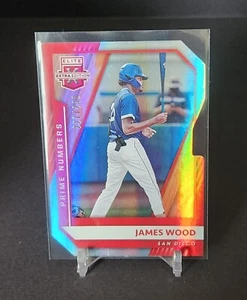James Wood, Nationals, 2021 Elite Extra Edition #62 Prime Numbers /231🇬 - Picture 1 of 3