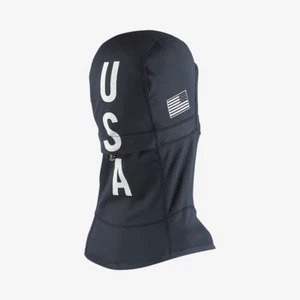 Nike Winter Olympic Team USA Balaclava Ski Adult Snow COLD Navy White FLAG - Picture 1 of 3