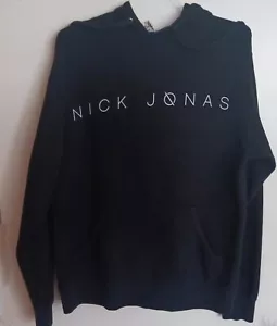 Nick Jonas Pullover Black Hoodie Small see measurements - Picture 1 of 6