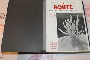 Konvolut 10 Pfadfinderzeitschriften LA ROUTE Pfadfinder Frankreichs von 1939 im Einband - Bild 1 von 4