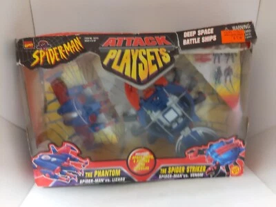 Juegos de Spider-Man Attack The Phantom & The Spider Striker 1997 Marvel Nuevo en caja Foto 1 de 4