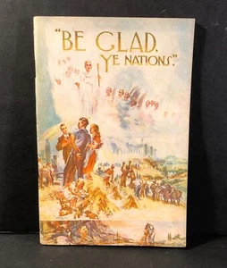 1946 “Be Glad Ye Nations” IBSA Watchtower Jehovah's Witnesses Cult Research - Picture 1 of 9