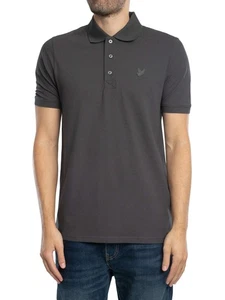 Lyle & Scott de los hombres Camisa polo superfina, Gris - Imagen 1 de 5