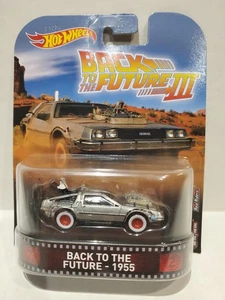 Hot Wheels ~ Back To The Future 3 ~ 1955 Time Machine ~ DeLorean ~ Time Machine - Picture 1 of 11
