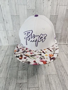 Minnesota Twins Hat Cap Snap Back Prince Floral Brim White Purple Baseball MLB - Picture 1 of 6